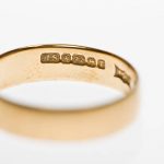 Sell Gold Ring - The Hallmark Stamps are discreetly hidden